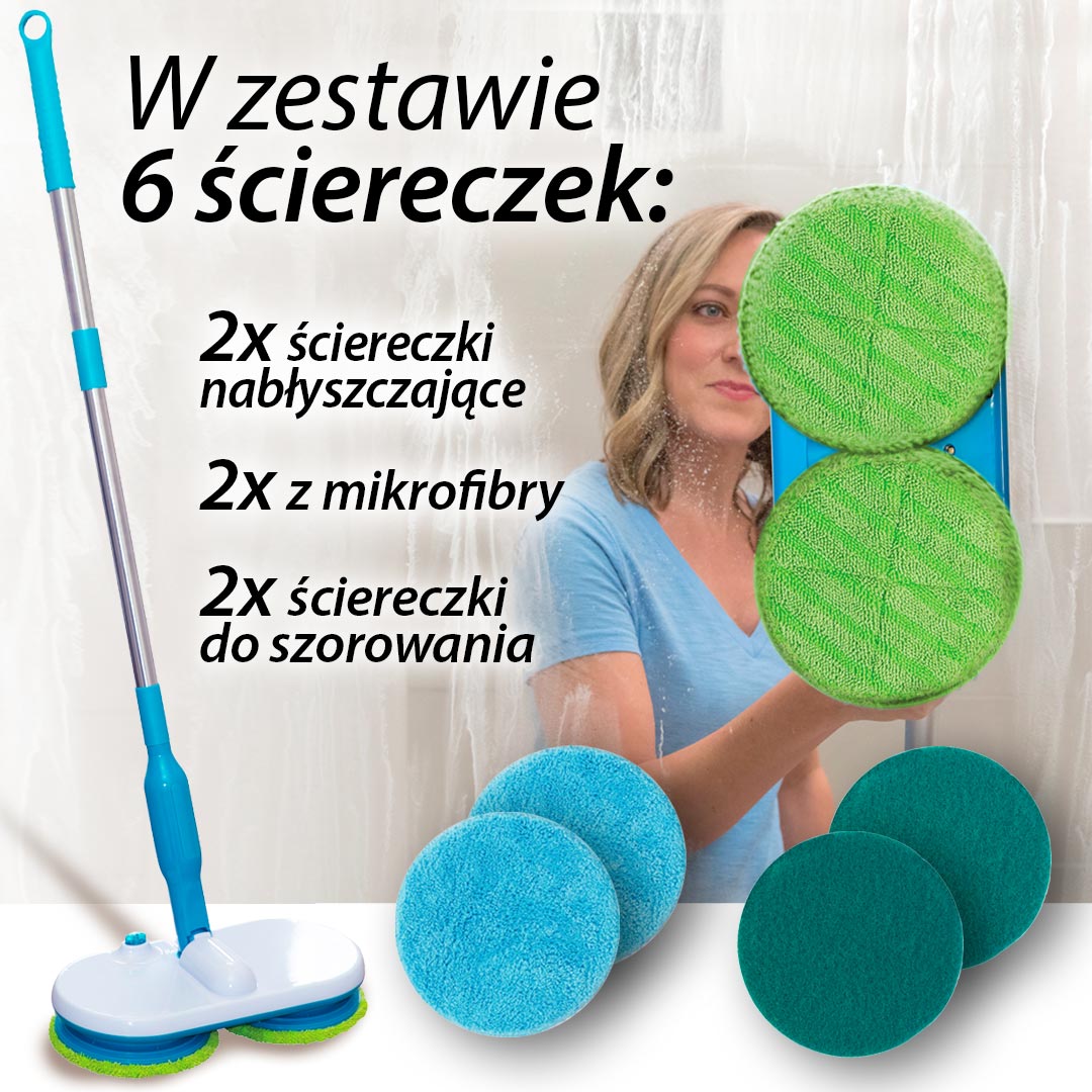 SCIERKI Z MIKROFIBRY DUO SPINNER