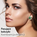 Komplet biuterii EMERALD GLAMOUR