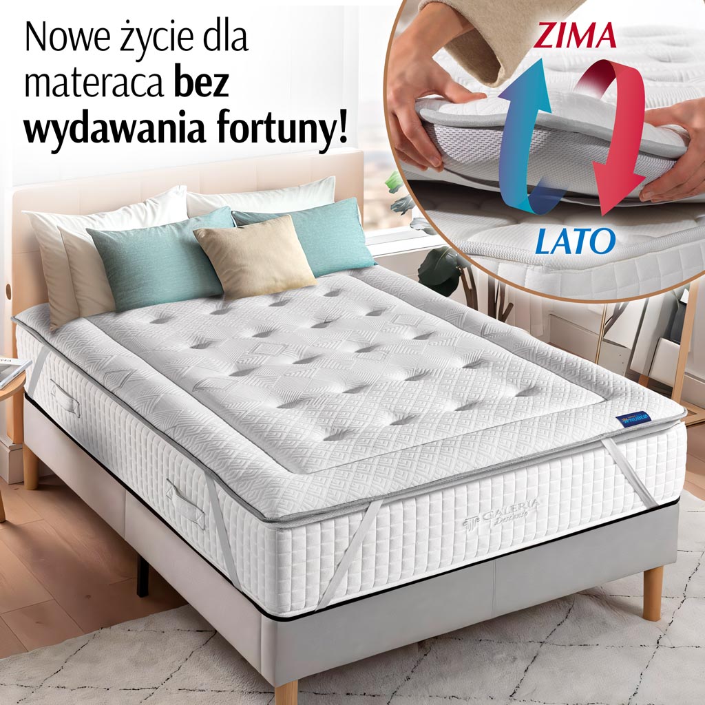 Dwustronna nakadka na materac ELITE NUBEO