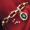 Bransoletka EMERALD GLAMOUR