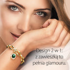Bransoletka EMERALD GLAMOUR