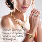 Bransoletka EMERALD GLAMOUR