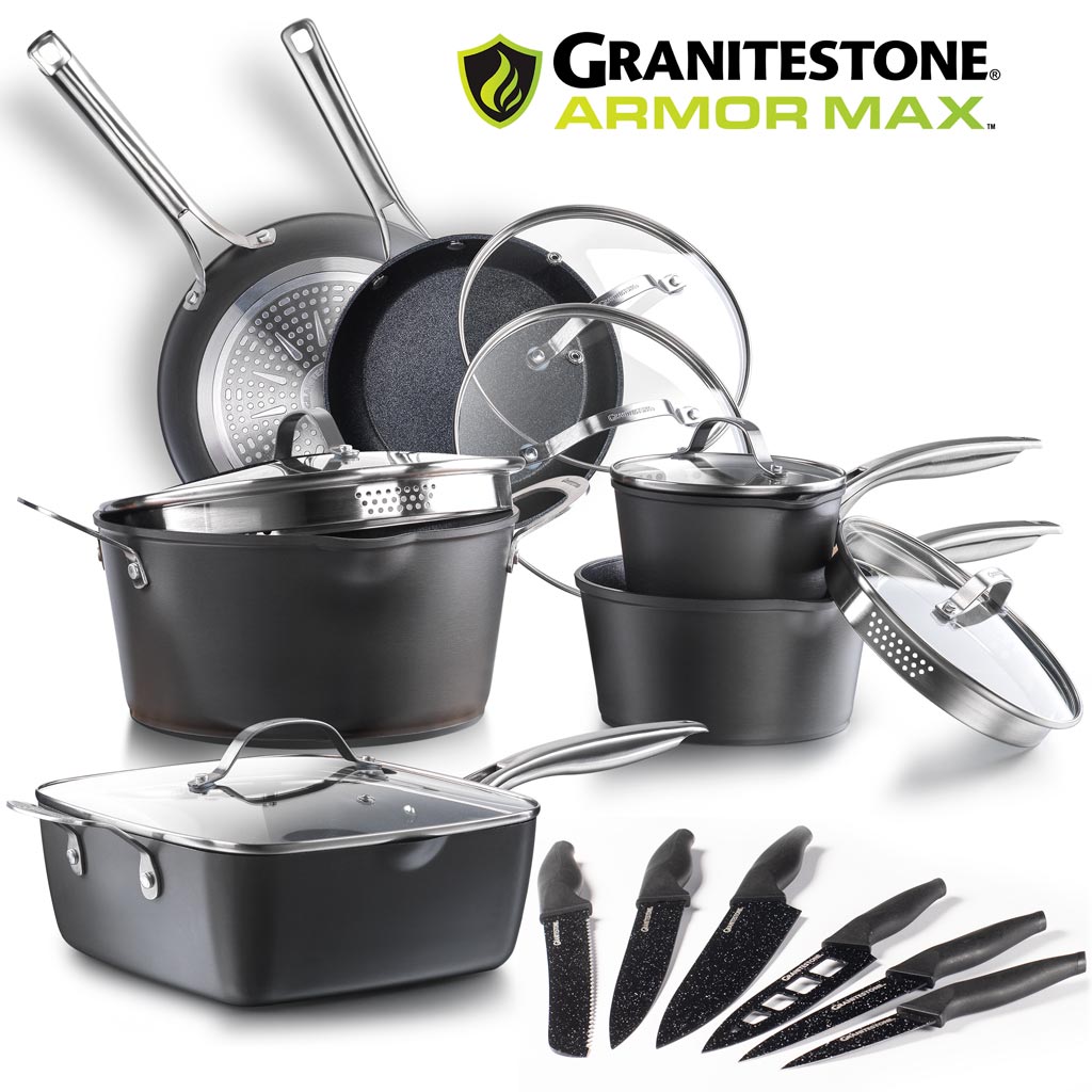 Zestaw kuchenny GRANITESTONE ARMOR MAX