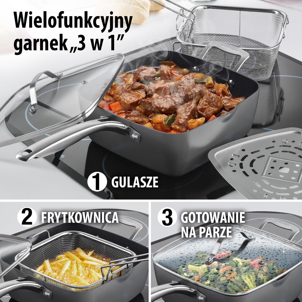 Zestaw kuchenny GRANITESTONE ARMOR MAX